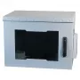 19 tuuman seinäkotelo IP55 EFB Elektronik 7U lasiovi syvyys 450 mm, teräs hitsattu, IP55, kantavuus 100 kg
