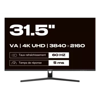 JAPANNEXT 4K UHD -näyttö 80 cm (31,5) 3840x2160 pikseliä, VA-paneeli, 5 ms, 60 Hz, AMD FreeSync, HDMI, DisplayPort (JN-V315UHDR)