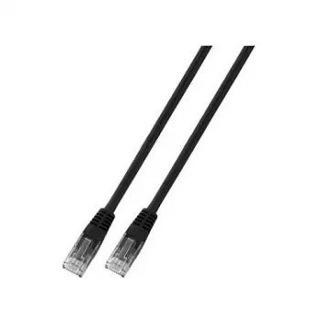 EFB-Elektronik RJ45-patchkaapeli Cat.6 U/UTP PVC CCA musta 3 m Valmistaja: EFB Elektronik (K8100SW.3)