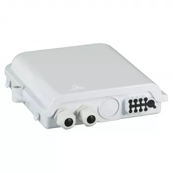 FTTH IP65 -liitäntärasia 16 kuidulle, 8 kytkimelle ja kuidun ylipituudelle Valmistaja: EFB-Elektronik (FTTH-BOX-OUT-2)