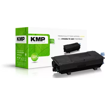 KMP musta värikasetti yhteensopiva KYOCERA TK-3400 (2929,0000)