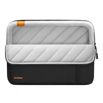 Tomtoc A13D2D1 Defender-A13 kannettavan tietokoneen suojahiha 14 Mil-Std-protection musta (A13D2D1)