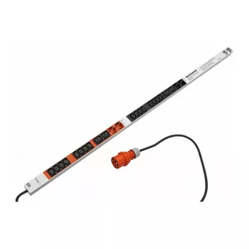 Virranjakoyksikkö Bachmann BN ESSENTIAL Metered — 24×C13, 6×C19, 6×LS, 3,0 m CEE 32/5p