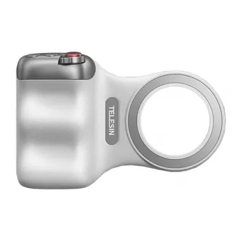 TELESIN magneettinen MagSafe-kahvapidike Bluetooth-kaukosäätimellä iPhone / P5-mp-001wh