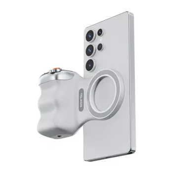 TELESIN magneettinen MagSafe-kahvapidike Bluetooth-kaukosäätimellä iPhone / P5-mp-001wh