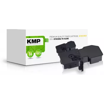 KMP 2927,0000 uudelleenvalmistettu väriaine Kyocera TK-5430K -laitteelle, musta, 1 250 sivua