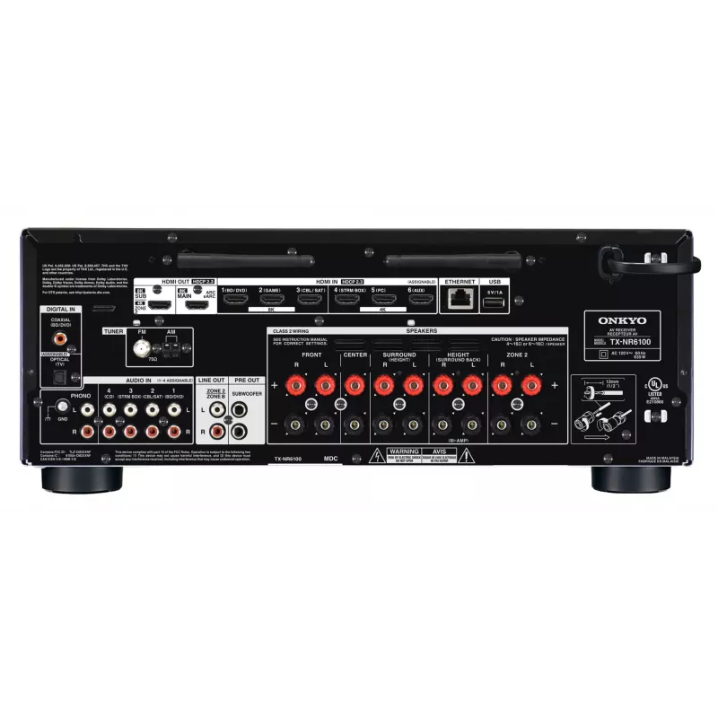 Onkyo TXNR6100 musta (TXNR6100-B)
