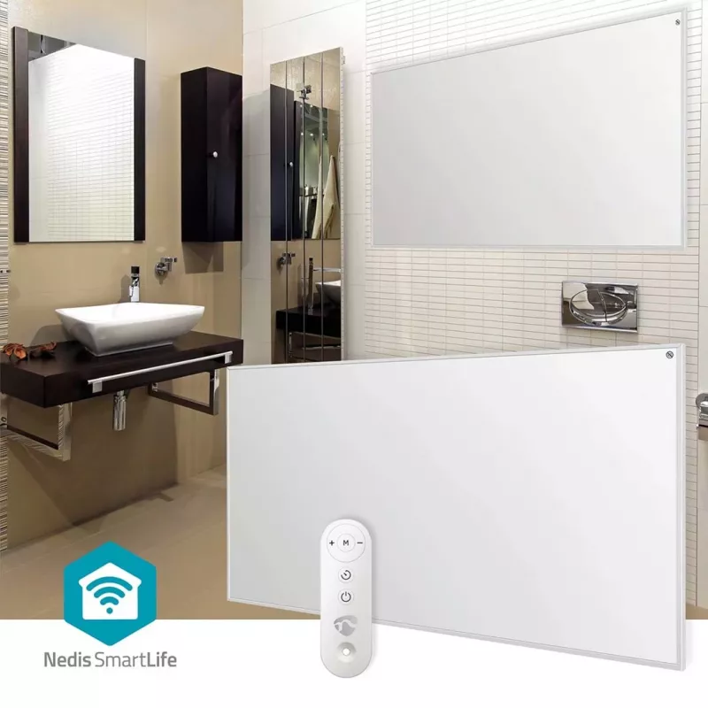 Nedis SmartLife HTIP700WTW infrapunalämpöpaneeli, 700 W, valkoinen