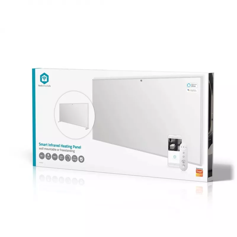 Nedis SmartLife HTIP700WTW infrapunalämpöpaneeli, 700 W, valkoinen