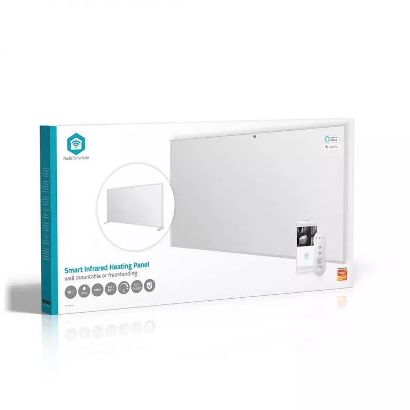 Nedis SmartLife HTIP700WTW infrapunalämpöpaneeli, 700 W, valkoinen