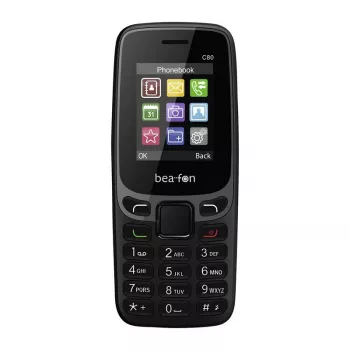 Beafon C80 - 2G, Classic Line, peruspuhelin, musta, Dual SIM