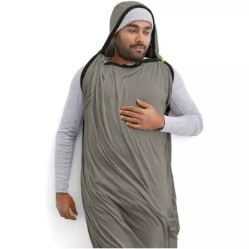 Sea to Summit Reactor Lightweight Liner Long, pewter