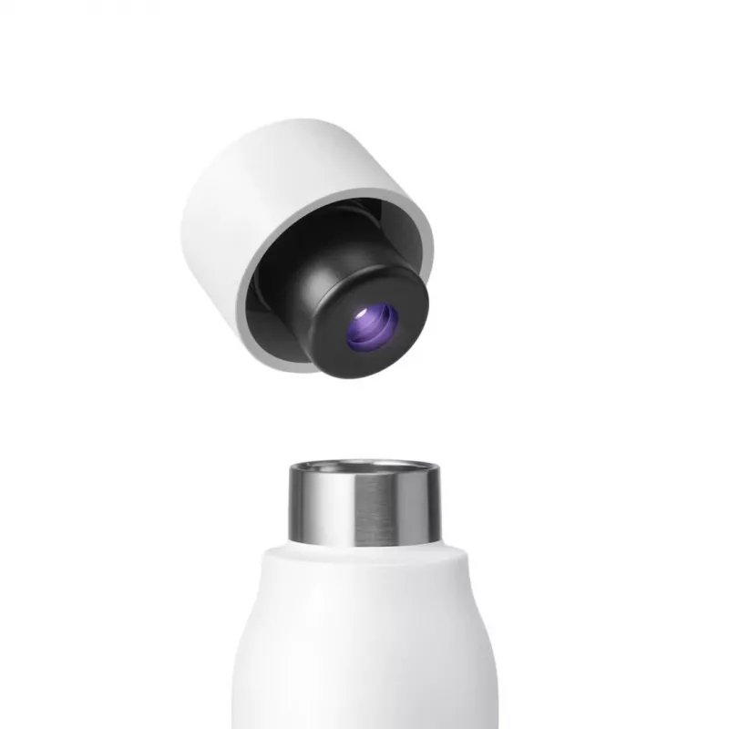 LARQ Bottle PureVis - itsepuhdistuva pullo, UV-C-valo 500ml (granite white)