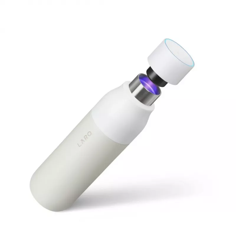 LARQ Bottle PureVis - itsepuhdistuva pullo, UV-C-valo 500ml (granite white)