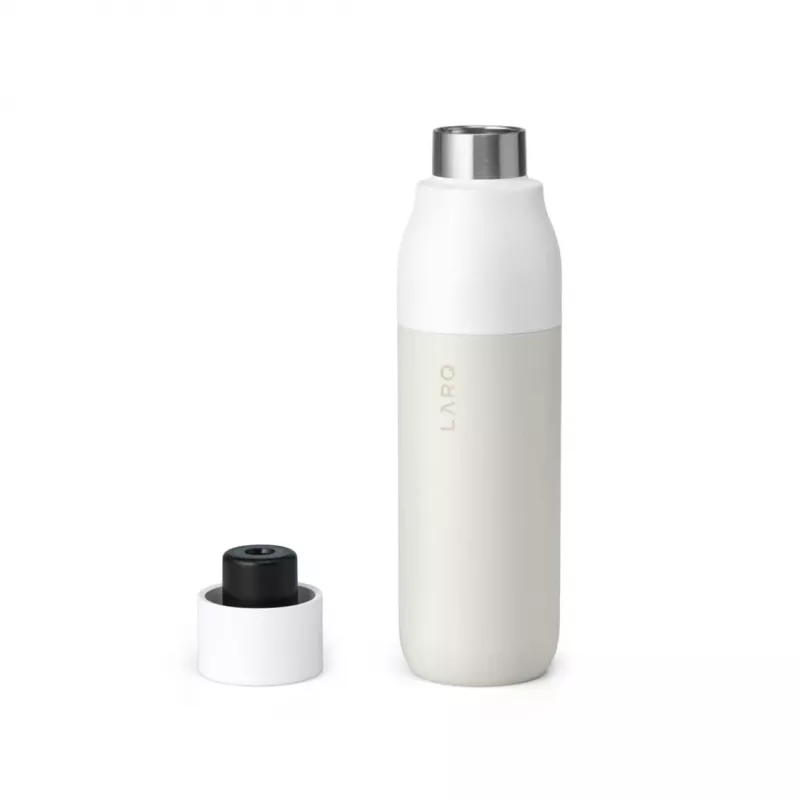 LARQ Bottle PureVis - itsepuhdistuva pullo, UV-C-valo 500ml (granite white)