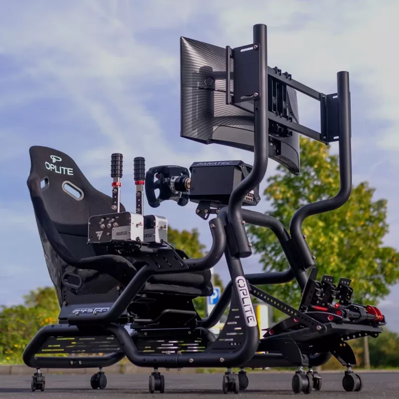 OPLITE Cockpit GTR S8 Infinity musta vähittäismyynti (rahtitoimitus)