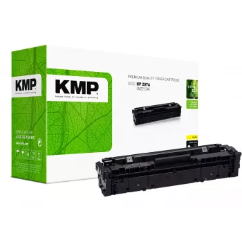 KMP-värikasetti HP 207A keltainen 1250 sivua uudelleenvalmistettu (2558,0009)
