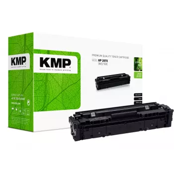 KMP-värikasetti HP 207X musta 3150 sivua uudelleenvalmistettu (2558,3000)