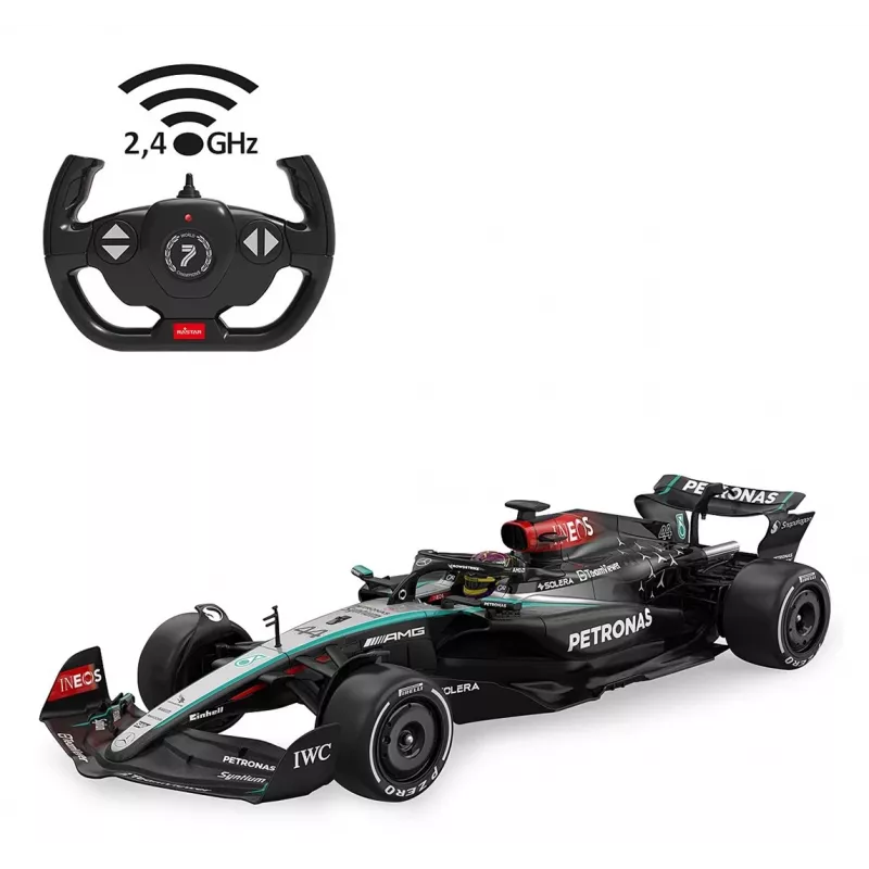 JAMARA Mercedes AMG W15 F1 1:12 Performance musta 2,4 GHz (402250)