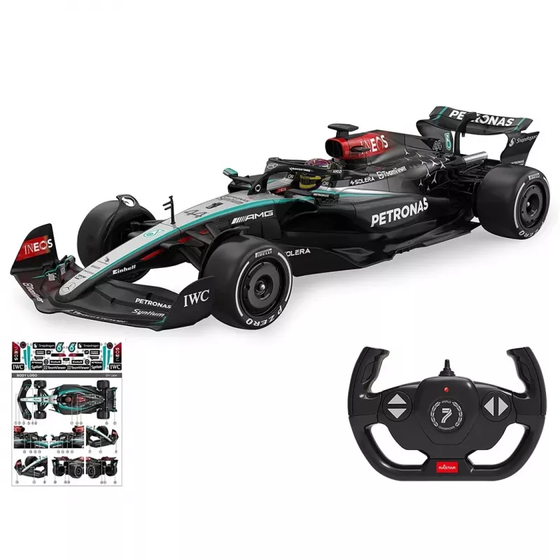 JAMARA Mercedes AMG W15 F1 1:12 Performance musta 2,4 GHz (402250)