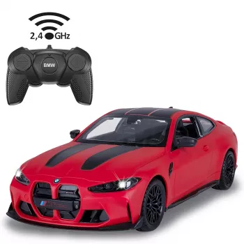 Jamara BMW M4 CSL 1:16 RC-auto punainen 2,4 GHz sähkö 11 km/h asti