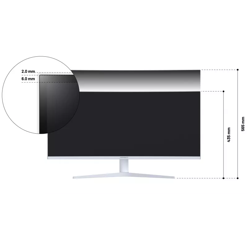 JAPANNEXT JN-IPS340UWQHD60C-C65W-HS-W kaareva UWQHD