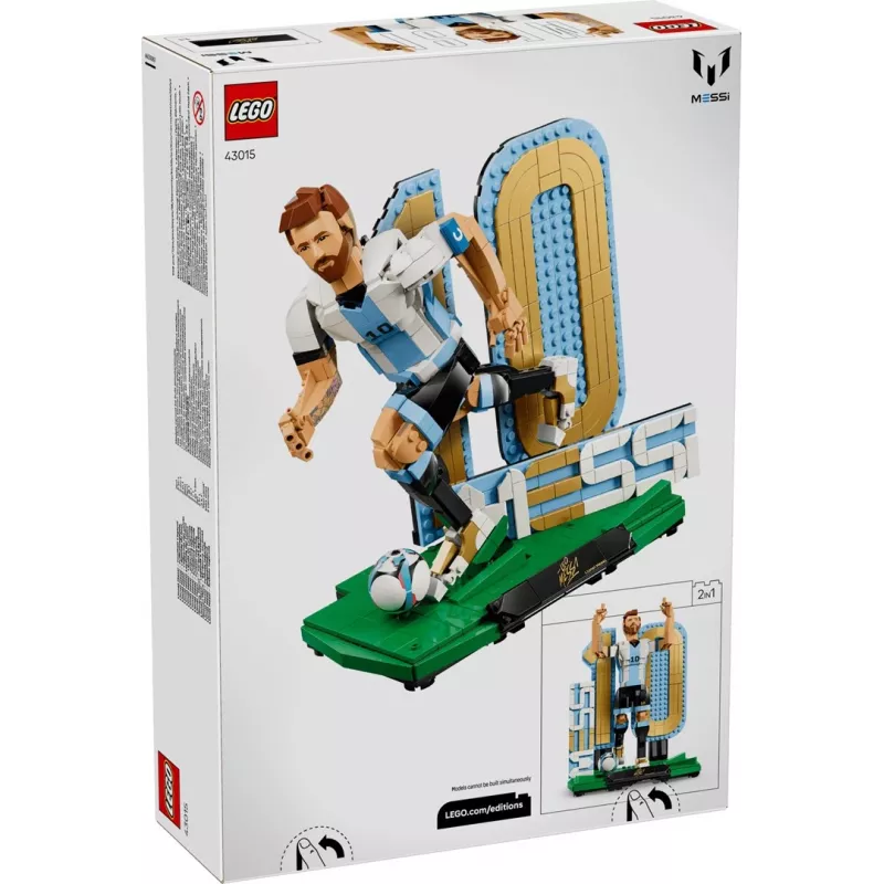 LEGO Editions Sports 43015 Lionel Messi — jalkapallolegenda