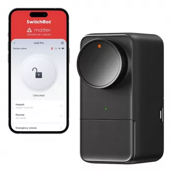 SwitchBot Smart Lock Pro elektroninen älylukko musta