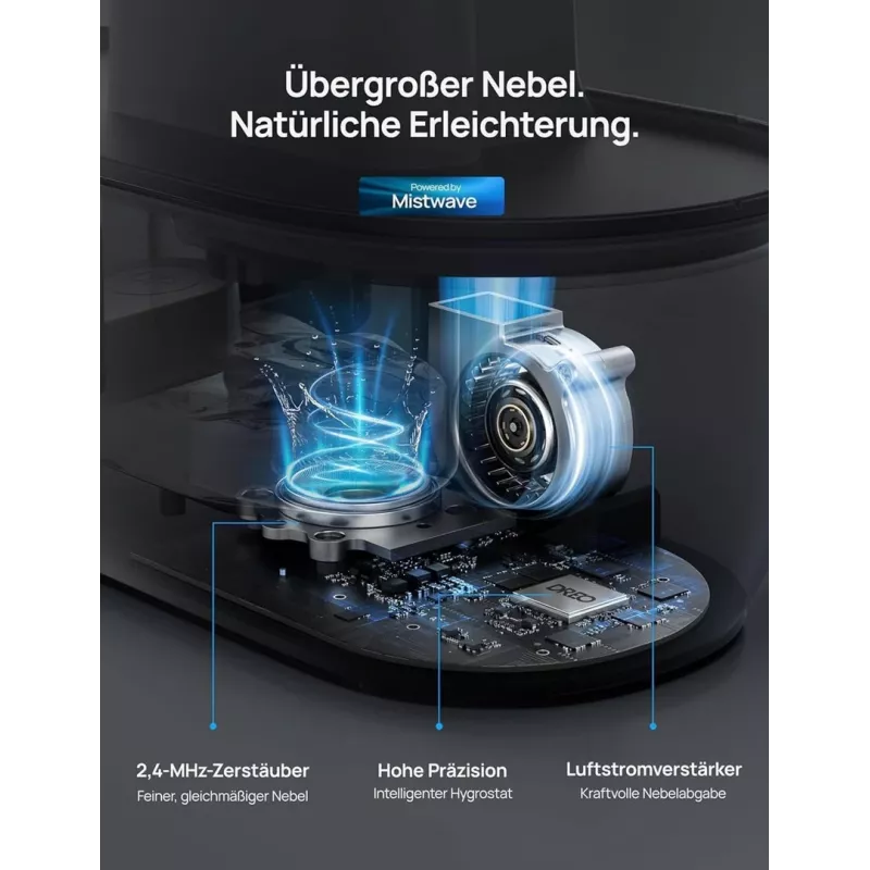 Dreo - Ilmankostutin 813S, 6L, 48h, 813 - Smart