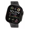 Decoded Silicone Ares O Band - silikoniranneke Apple Watch 44/46/49 mm (musta)