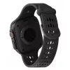 Decoded Silicone Ares O Band - silikoniranneke Apple Watch 44/46/49 mm (musta)