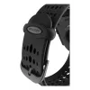 Decoded Silicone Ares O Band - silikoniranneke Apple Watch 44/46/49 mm (musta)