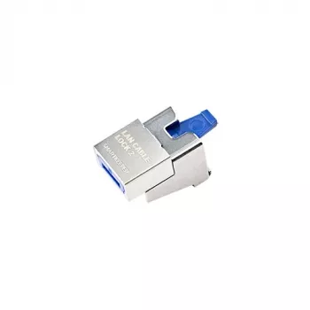 Smart Keeper NC13P1DB 12 x LAN-kaapelilukko 2 ilman lukkoavainta Basic tummansininen SLSART-0315 (SLSART-0315)
