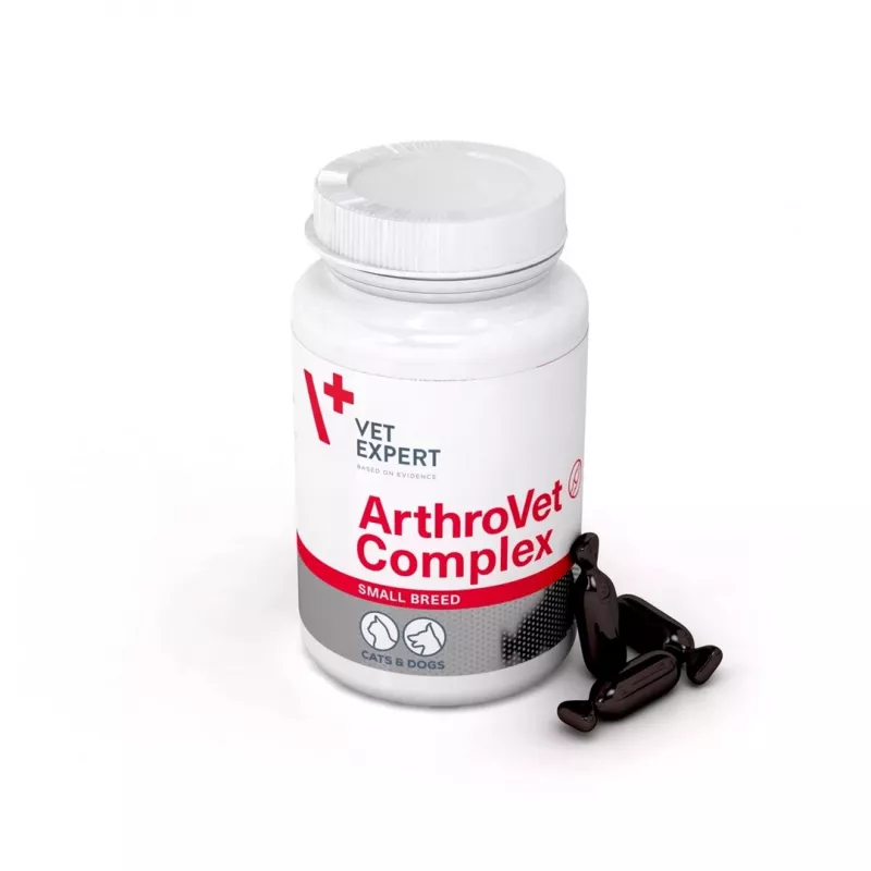 VETEXPERT ArthroVet Collagen Small breed – ravintolisä koirille ja kissoille – 60 tablettia