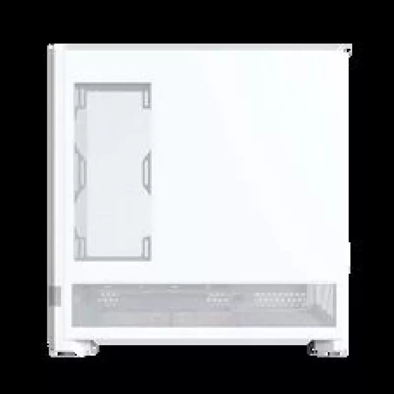 Montech Sky 3 PC-kotelo, Midi-Tower, ATX, ARGB, karkaistu lasi – valkoinen