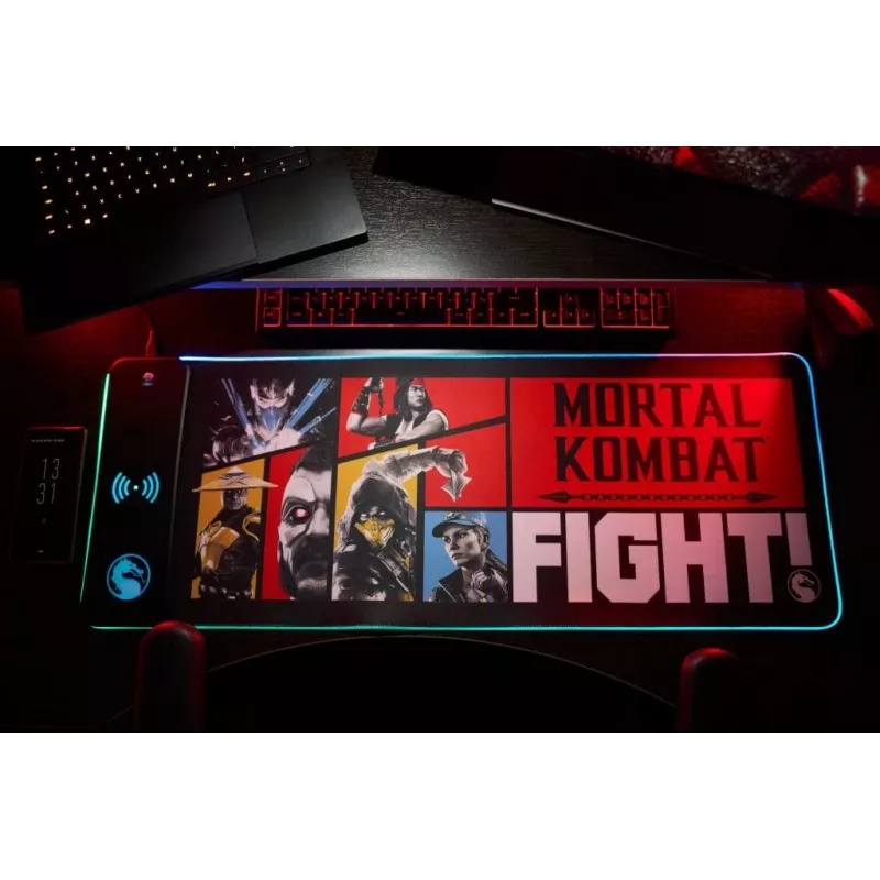 Numskull hiirimatto Mortal Kombat + langaton lataus 30x80cm