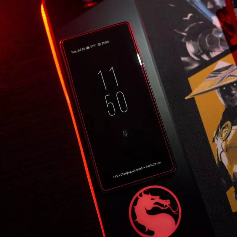 Numskull hiirimatto Mortal Kombat + langaton lataus 30x80cm