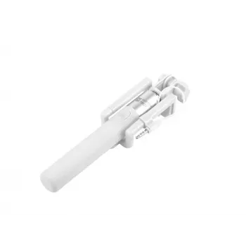 Selfie-tikku monopod kaapelillinen valkoinen