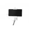Selfie-tikku monopod kaapelillinen valkoinen