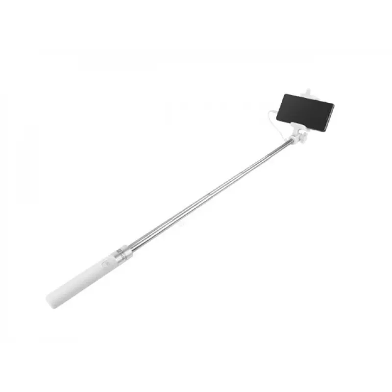 Selfie-tikku monopod kaapelillinen valkoinen