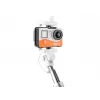 Selfie-tikku monopod kaapelillinen valkoinen