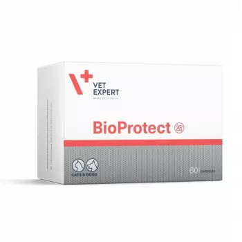 VETEXPERT Bioprotect - ravintolisä koirille ja kissoille - 60 tablettia