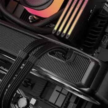 Corsair Premium-Sleeved 6+2-Pin-PCIe-kaapeli, Type-5-virtalähteelle – musta