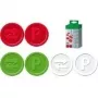 sigel panttimerkit, muovia, valkoinen panttimerkit PP-muovia, halkaisija: 25 mm (WM010)