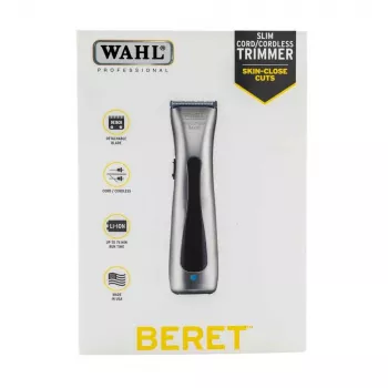 Wahl 08841-66 ProLithium Beret ammattimainen hiustenleikkuri - hopea/musta