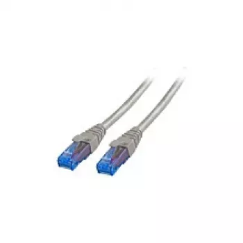 EFB RJ45 patch-kaapeli Cat.6A U/UTP LSZH Premium 500MHz harmaa 15 m