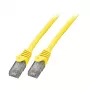 EFB-Elektronik RJ45 patch-kaapeli Cat.5e U/UTP LSZH CCA AWG24/7 keltainen 1 m Valmistaja: EFB Elektronik (K8110GE.1)