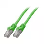 EFB RJ45 patch-kaapeli Cat.5e U/UTP LSZH CCA AWG24/7 vihreä 0,5 m