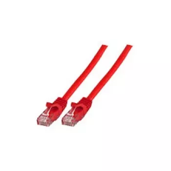 EFB RJ45 patch-kaapeli Cat.5e U/UTP LSZH CCA AWG24/7 punainen 10 m
