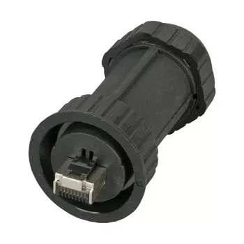 EFB Elektronik IP68FST6AB - kaapeliläpivienti RJ45-kenttäasennettavalle pistokkeelle, 6,5 - 9,0 mm